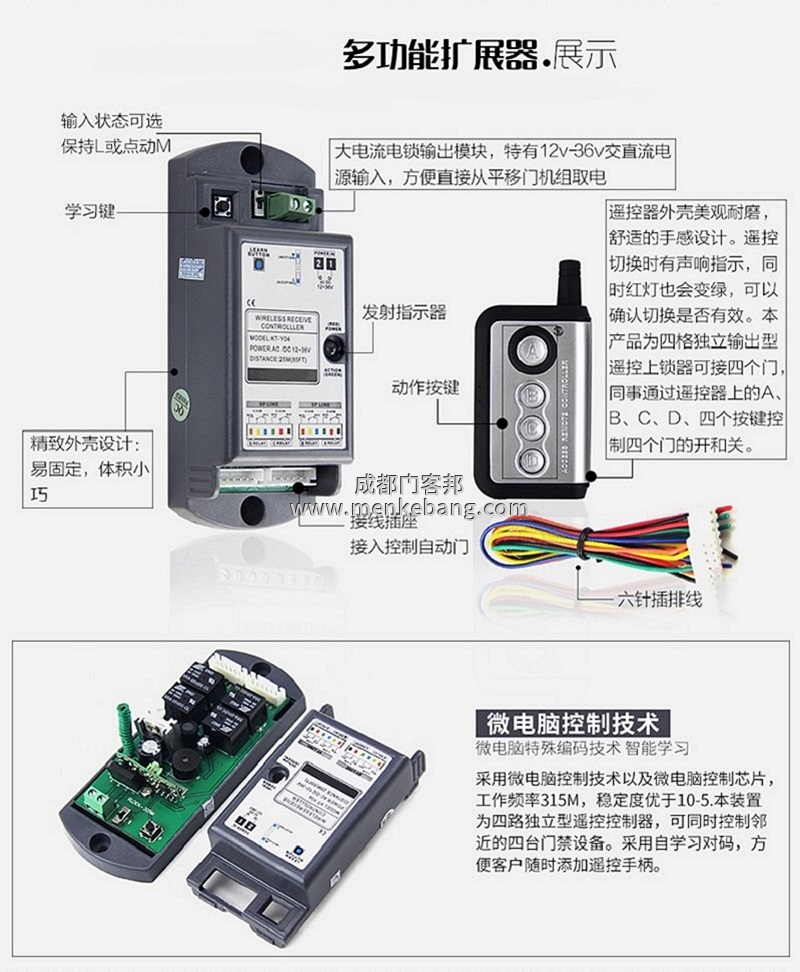 松下自動門遙控器使用說明書 松下自動門遙控器使用說明書