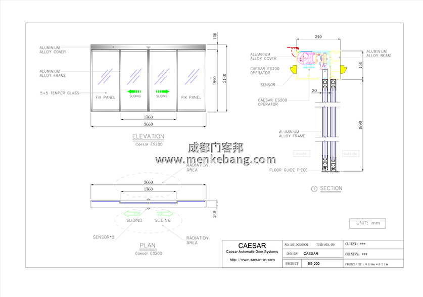 辦公室指紋自動(dòng)門,辦公室不銹鋼自動(dòng)門圖紙
